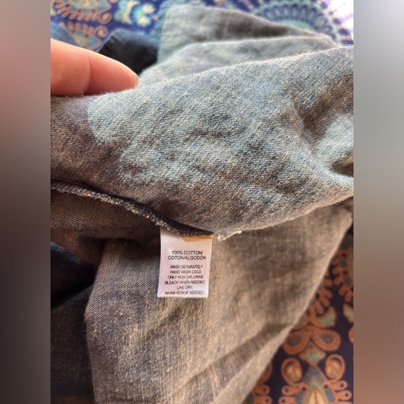 The Softened Jean Shirt by Loft Size Small - Picture 8 of 8